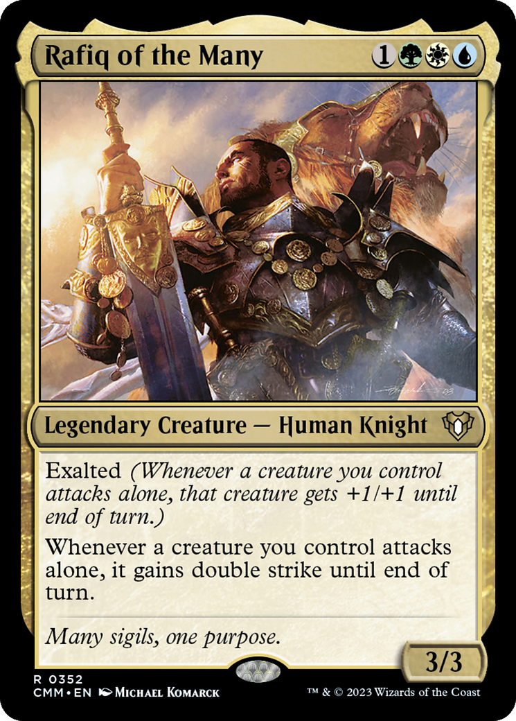 Rafiq of the Many [Commander Masters] | Card Citadel