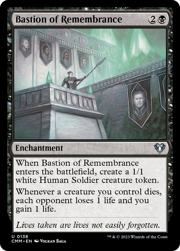 Bastion of Remembrance [Commander Masters] | Card Citadel