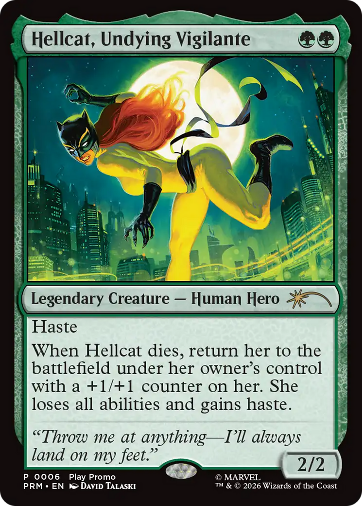 Hellcat, Undying Vigilante [Standard Showdown Promos] | Card Citadel