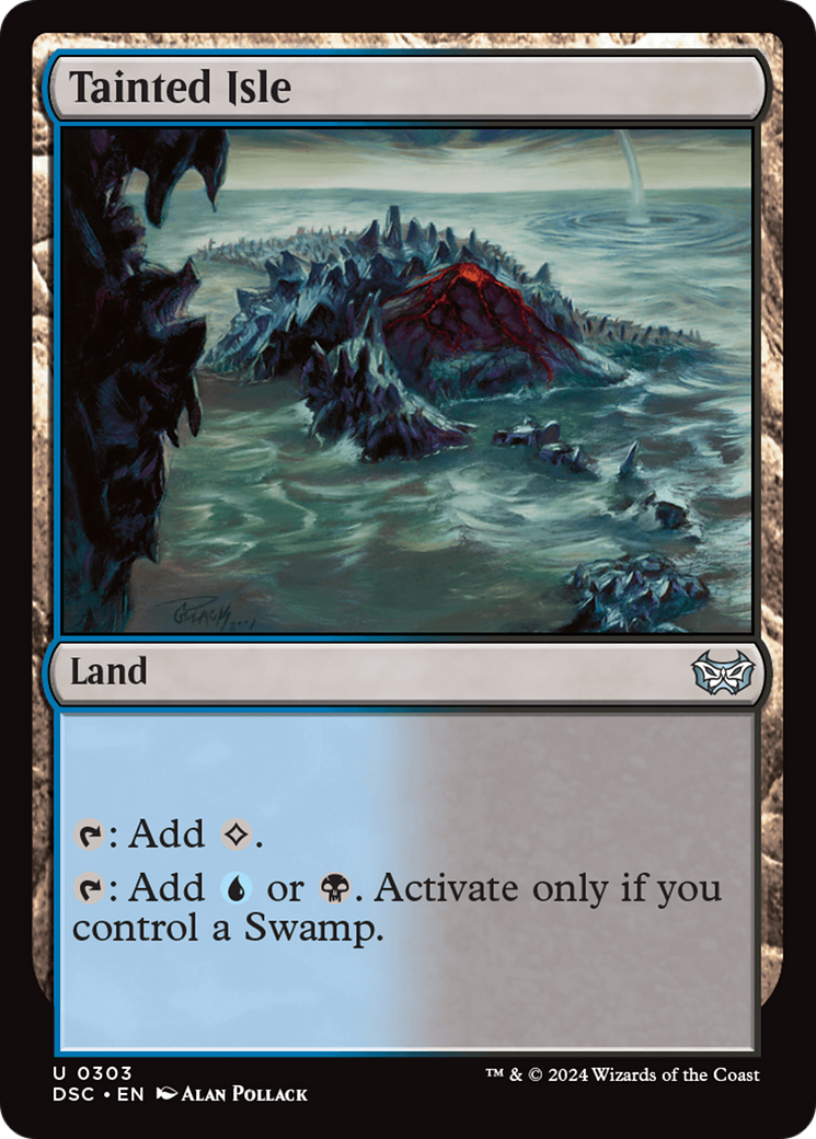 Tainted Isle [Duskmourn: House of Horror Commander] | Card Citadel