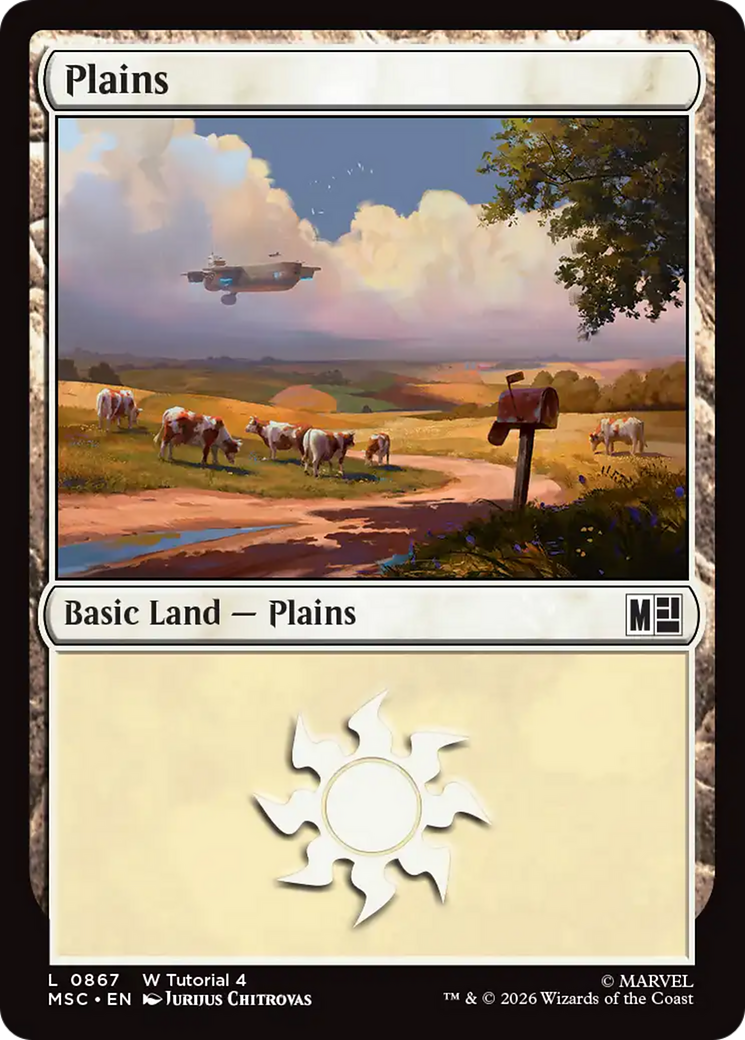Plains (0867) [Marvel Super Heroes Commander] | Card Citadel