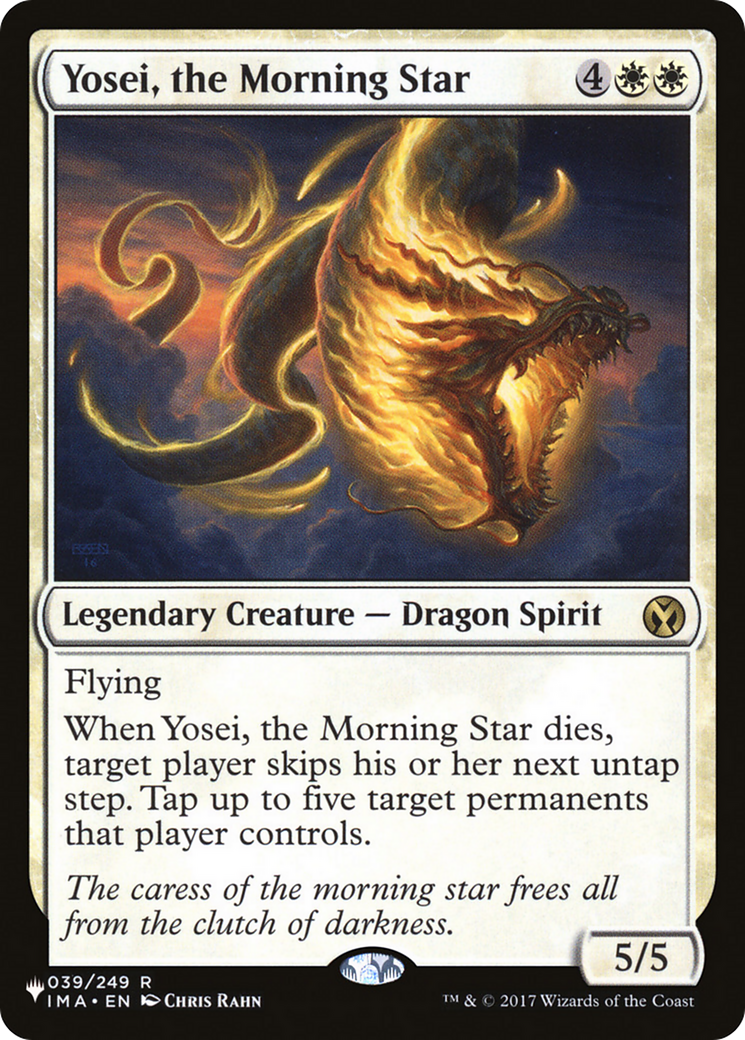 Yosei, the Morning Star [The List Reprints] | Card Citadel