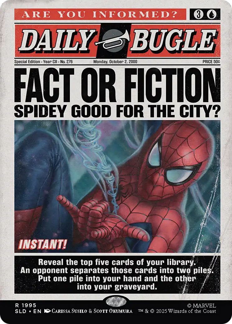 Fact or Fiction (1995) (Rainbow Foil) [Secret Lair Drop Series] | Card Citadel