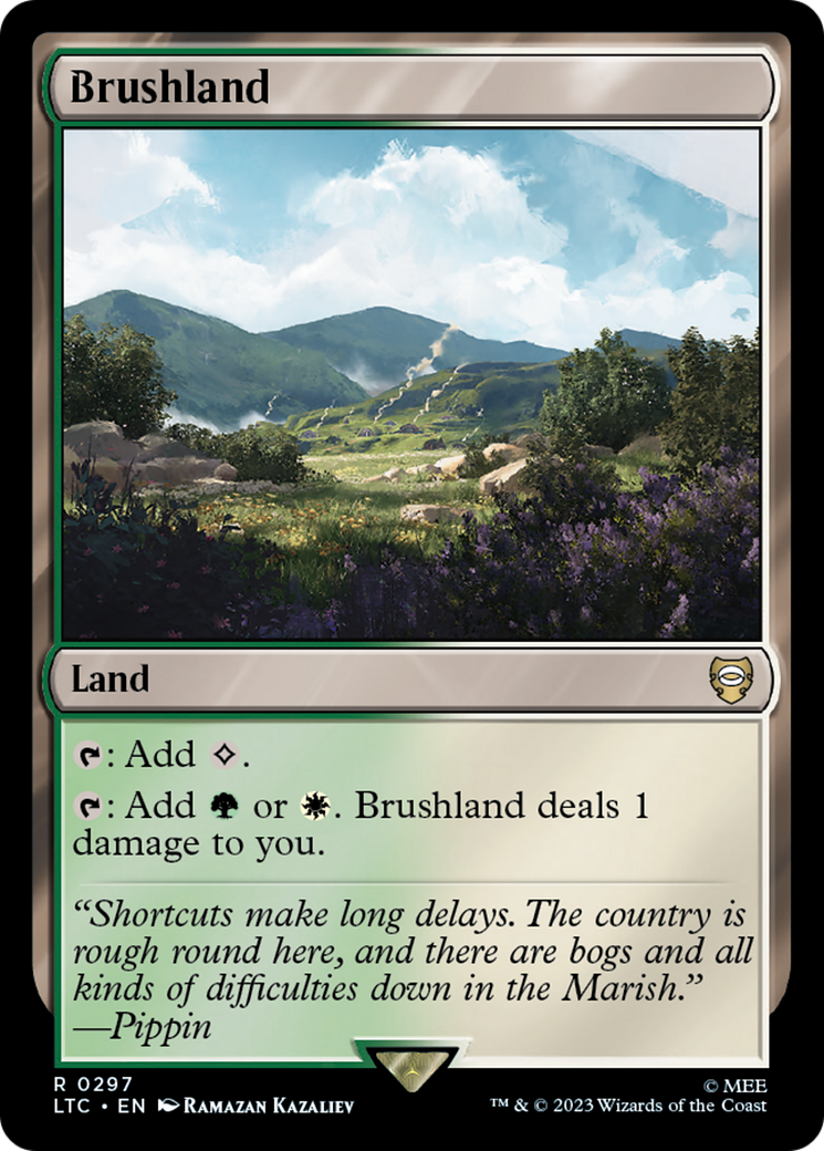 Brushland [The Lord of the Rings: Tales of Middle-Earth Commander] | Card Citadel