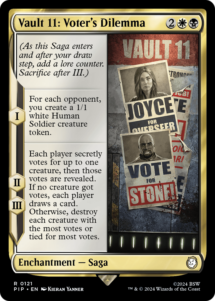 Vault 11: Voter's Dilemna [Fallout] | Card Citadel