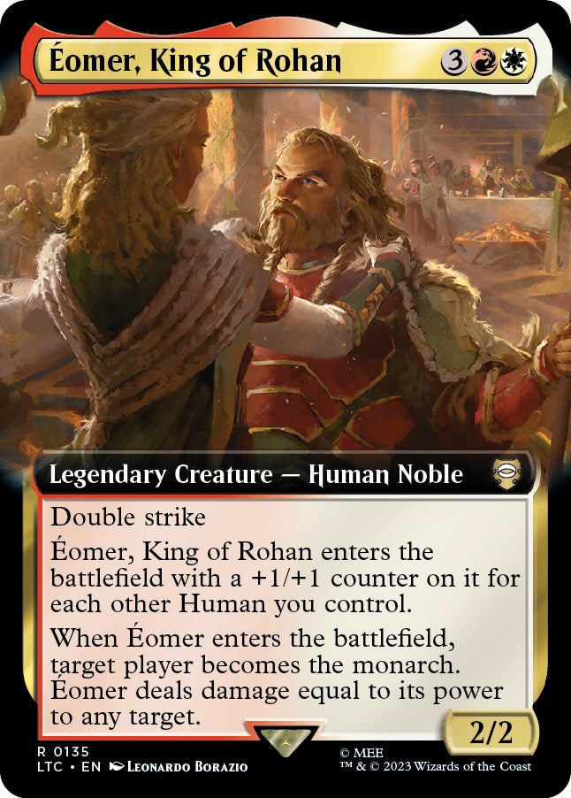 Eomer, King of Rohan (Extended Art) [The Lord of the Rings: Tales of Middle-Earth Commander] | Card Citadel