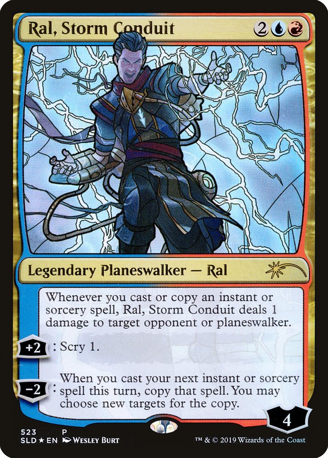 Ral, Storm Conduit (Stained Glass) [Secret Lair Drop Promos] | Card Citadel