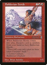 Balduvian Horde (Oversized) [Oversize Cards] | Card Citadel