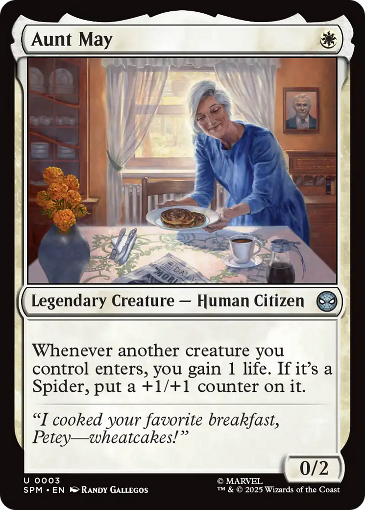 Aunt May [Marvel's Spider-Man] | Card Citadel