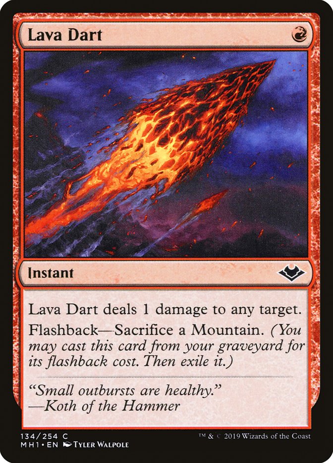 Lava Dart [Modern Horizons] | Card Citadel