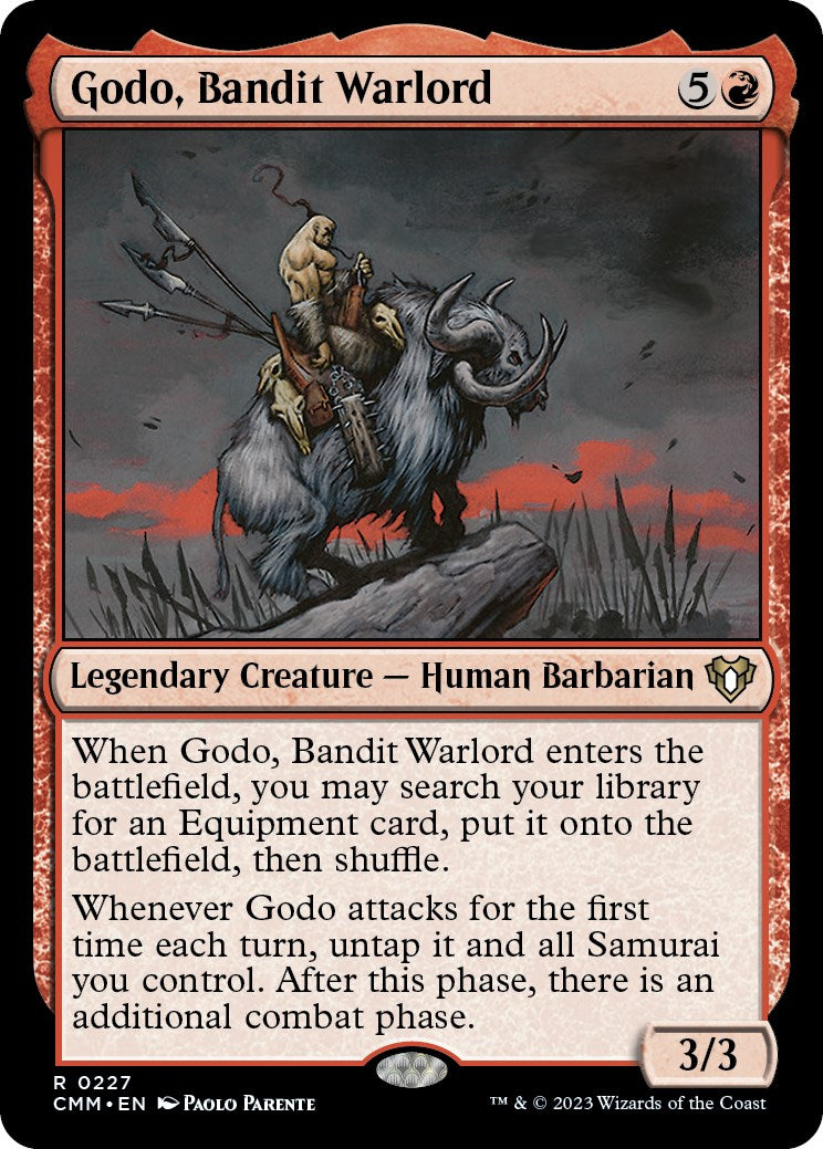 Godo, Bandit Warlord [Commander Masters] | Card Citadel