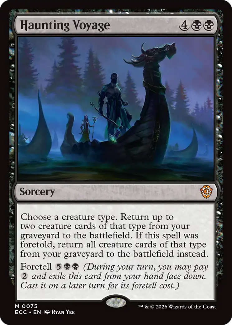 Haunting Voyage [Lorwyn Eclipsed Commander] | Card Citadel