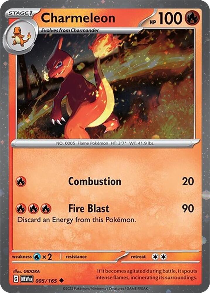 Charmeleon (005) (Cosmos Holo) [Scarlet & Violet: Black Star Promos] | Card Citadel