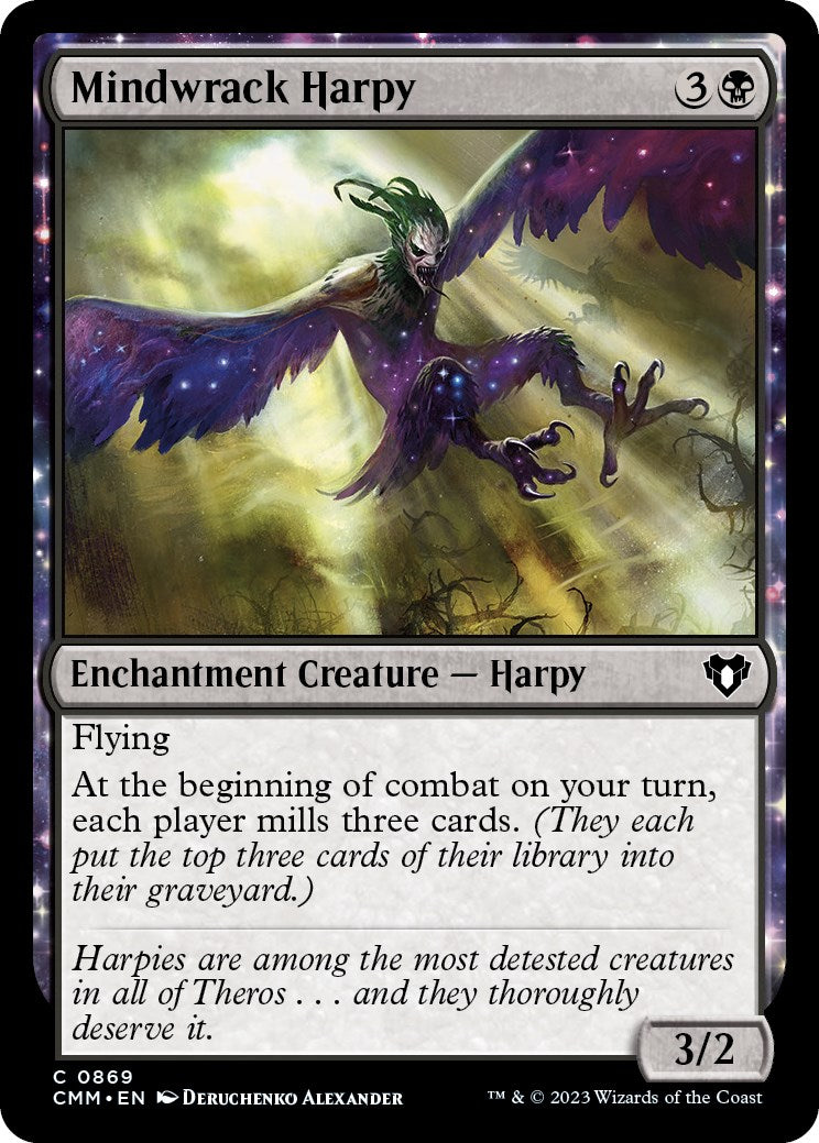Mindwrack Harpy [Commander Masters] | Card Citadel