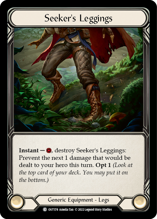 Seeker's Leggings [OUT178] (Outsiders) | Card Citadel