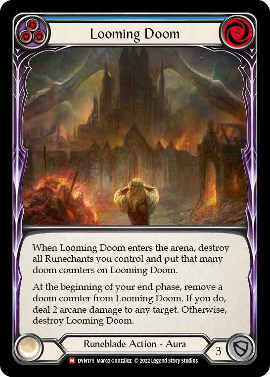 Looming Doom [DYN175] (Dynasty)  Rainbow Foil | Card Citadel