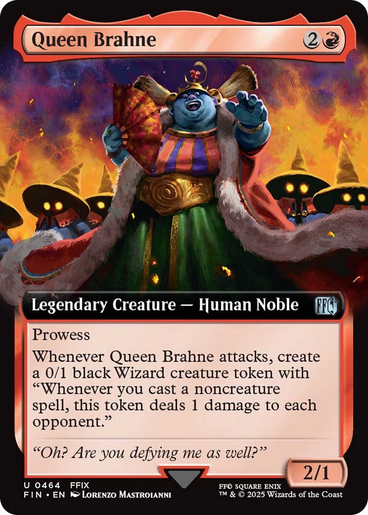 Queen Brahne (Extended Art) [FINAL FANTASY] | Card Citadel