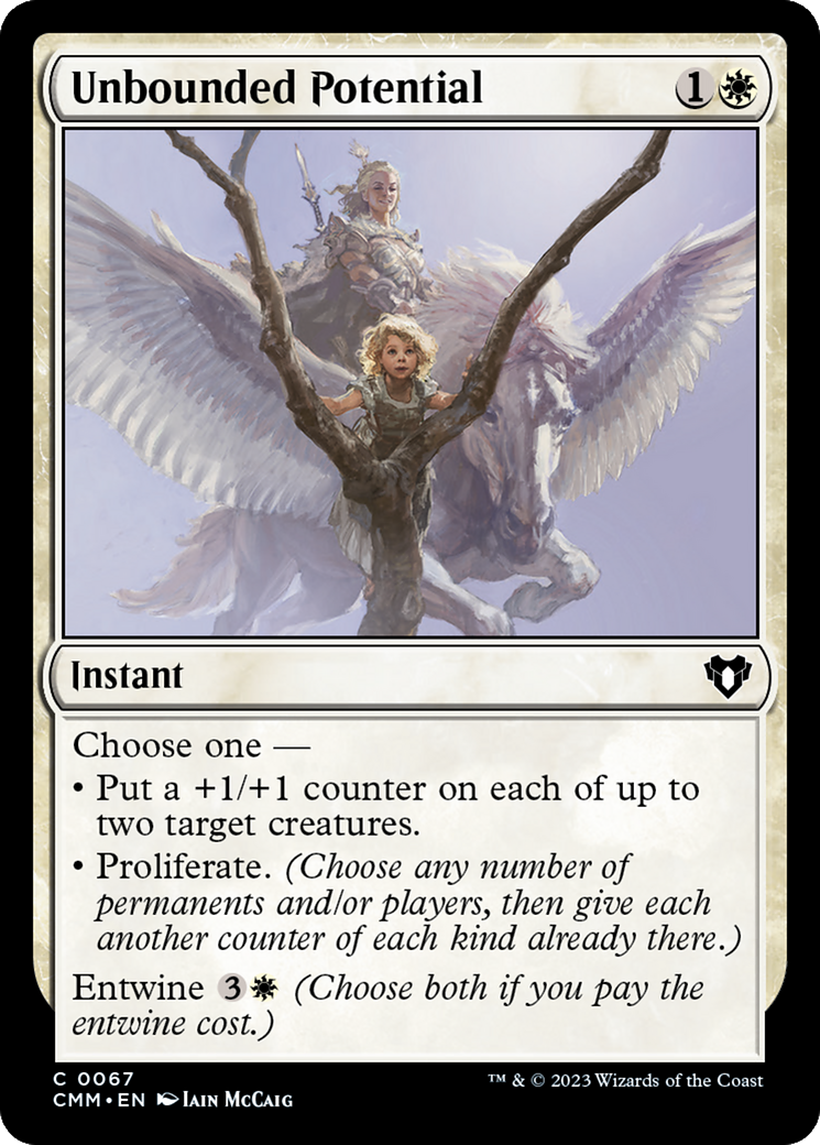 Unbounded Potential [Commander Masters] | Card Citadel