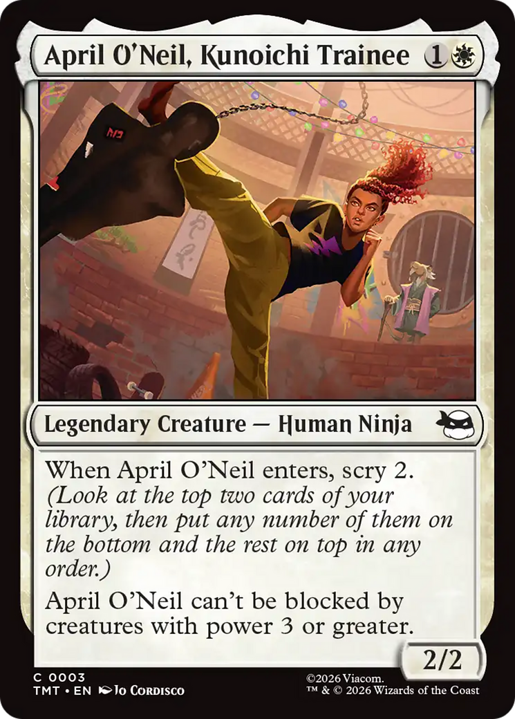 April O'Neil, Kunoichi Trainee [Teenage Mutant Ninja Turtles] | Card Citadel