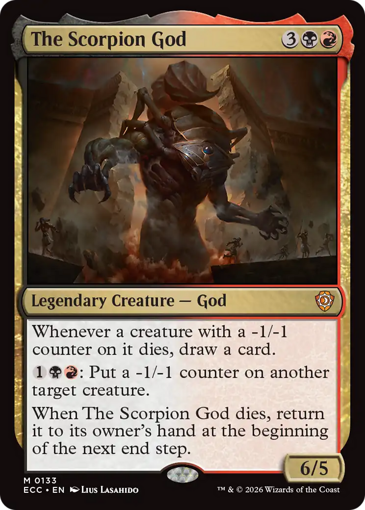 The Scorpion God [Lorwyn Eclipsed Commander] | Card Citadel
