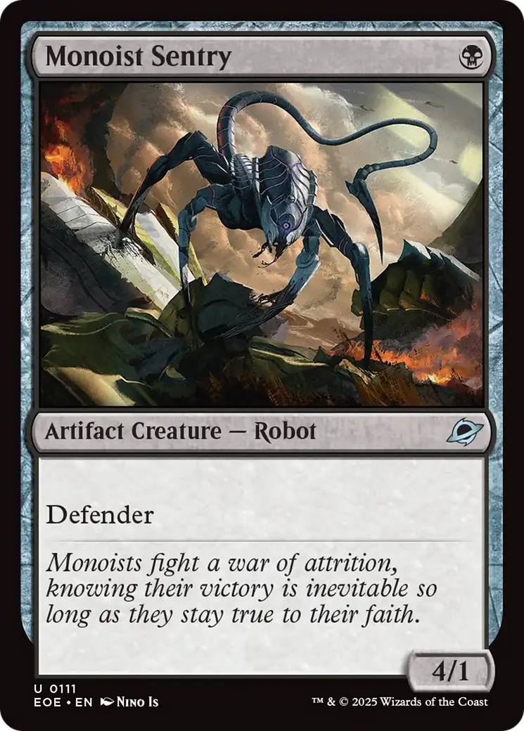 Monoist Sentry [Edge of Eternities] | Card Citadel
