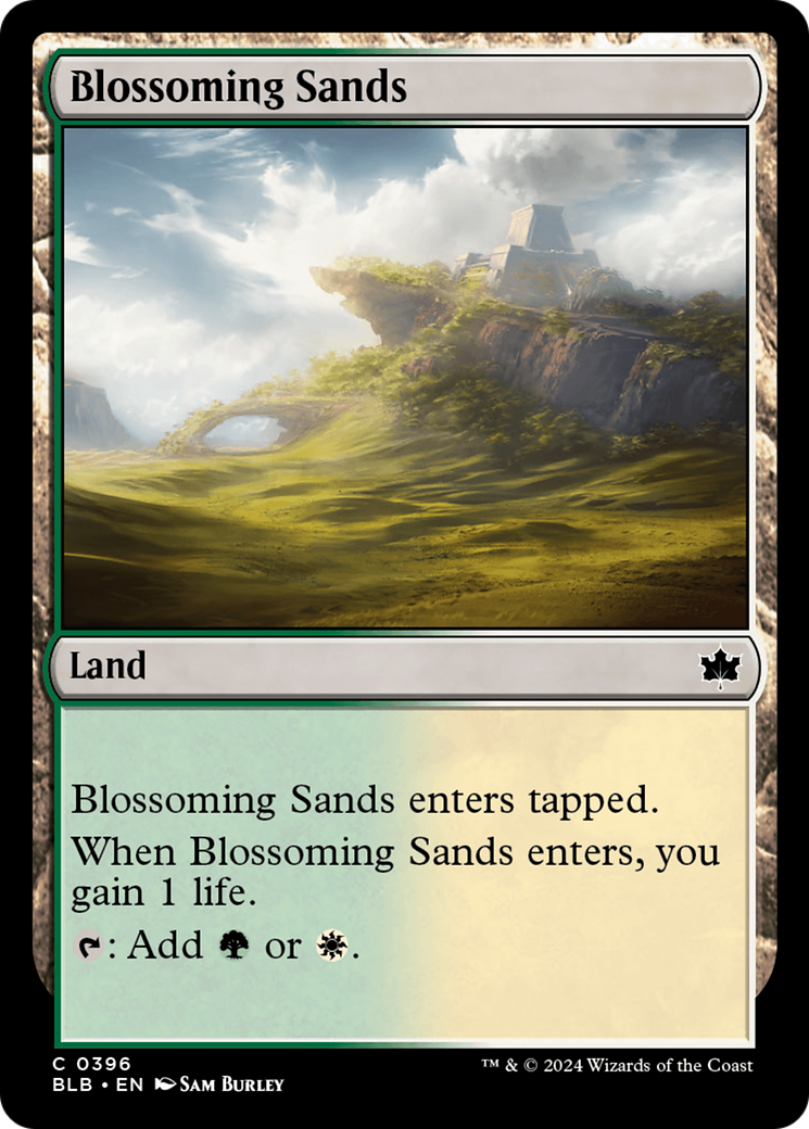 Blossoming Sands [Bloomburrow] | Card Citadel