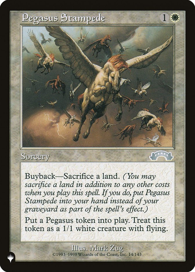 Pegasus Stampede [The List] | Card Citadel