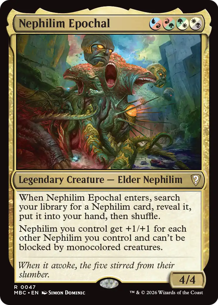 Nephilim Epochal [Mystery Booster: Commander Edition] | Card Citadel