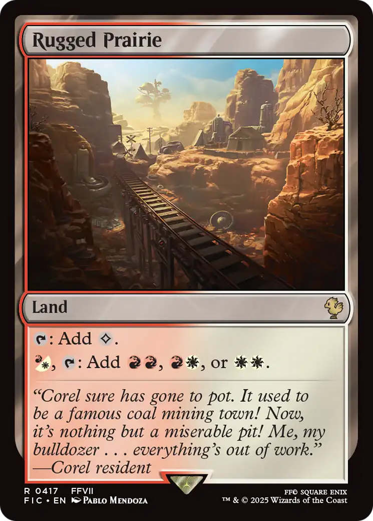 Rugged Prairie [FINAL FANTASY Commander] | Card Citadel