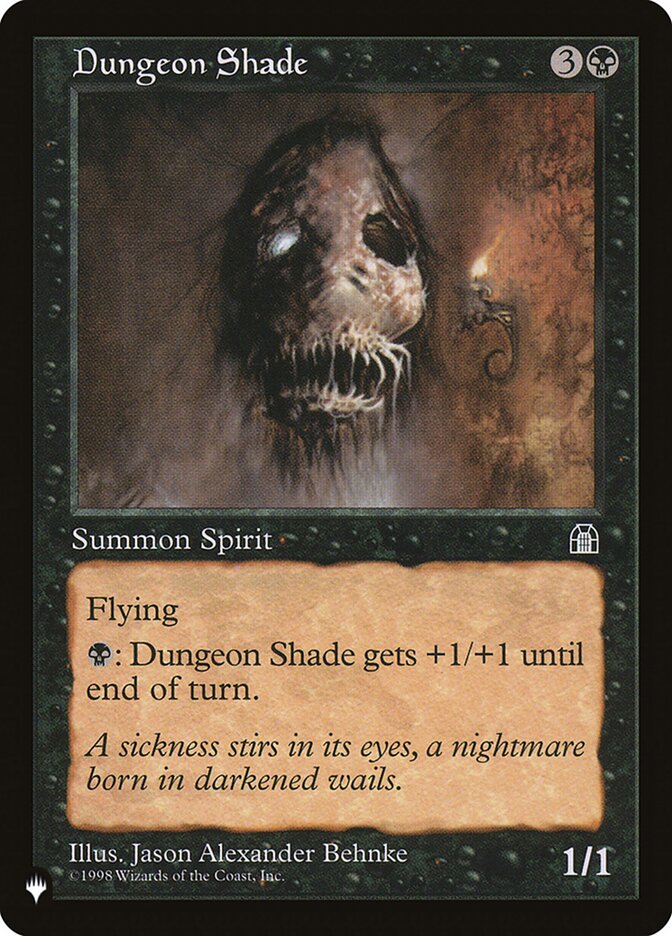 Dungeon Shade [The List] | Card Citadel