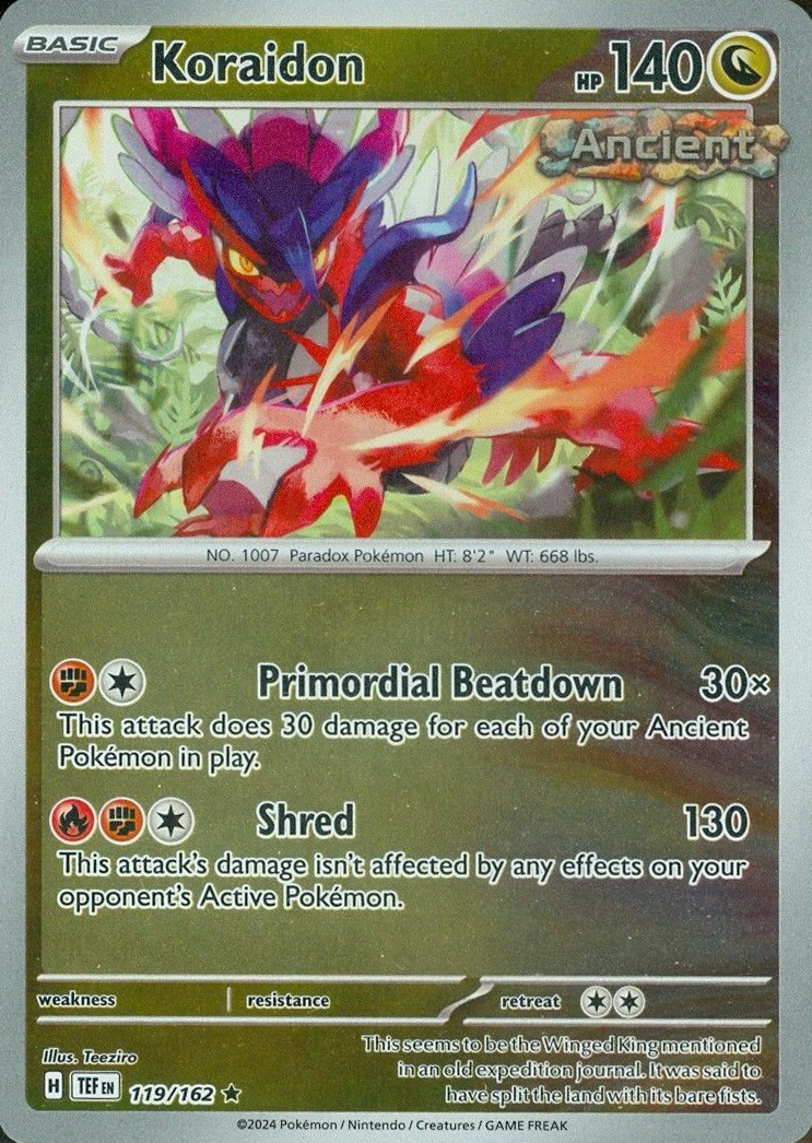 Koraidon (119/162) [Scarlet & Violet: Temporal Forces] | Card Citadel