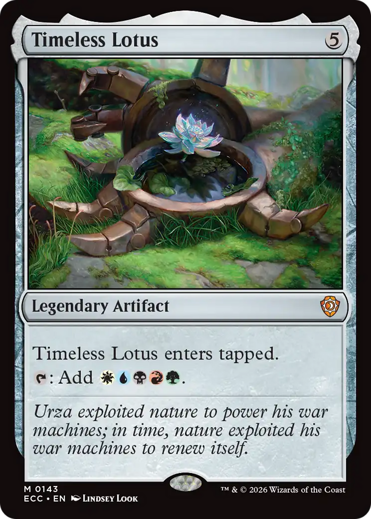 Timeless Lotus [Lorwyn Eclipsed Commander] | Card Citadel