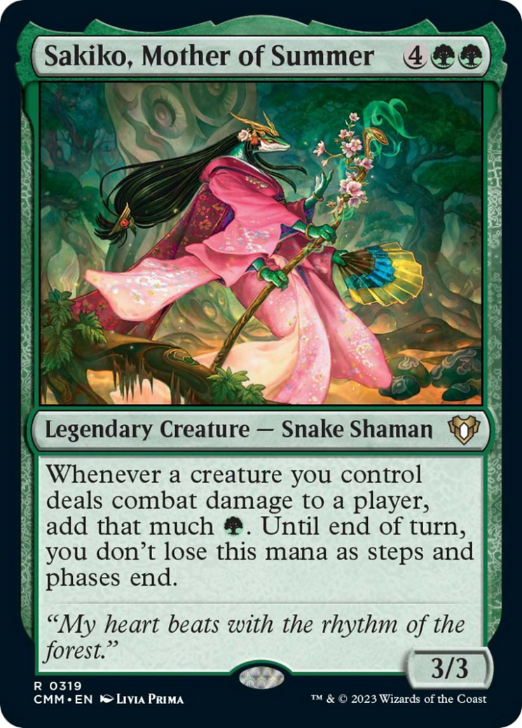 Sakiko, Mother of Summer [Commander Masters] | Card Citadel