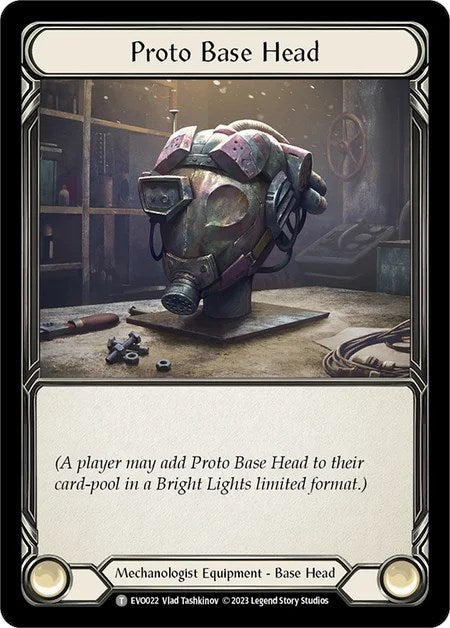 Proto Base Head [EVO022] (Bright Lights) | Card Citadel