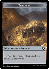 Treasure // Stoneforged Blade Double-Sided Token [Commander Masters Tokens] | Card Citadel