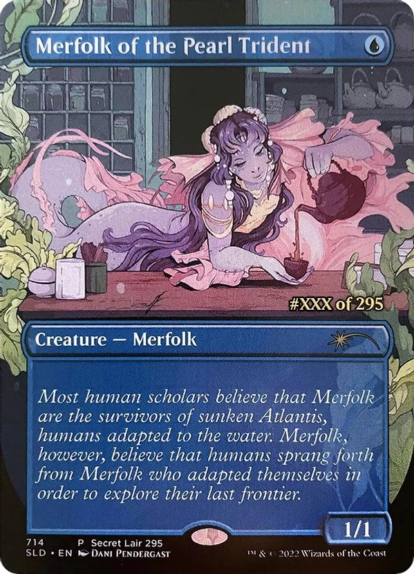 Merfolk of the Pearl Trident (Serial Numbered) [Secret Lair Drop Series] | Card Citadel
