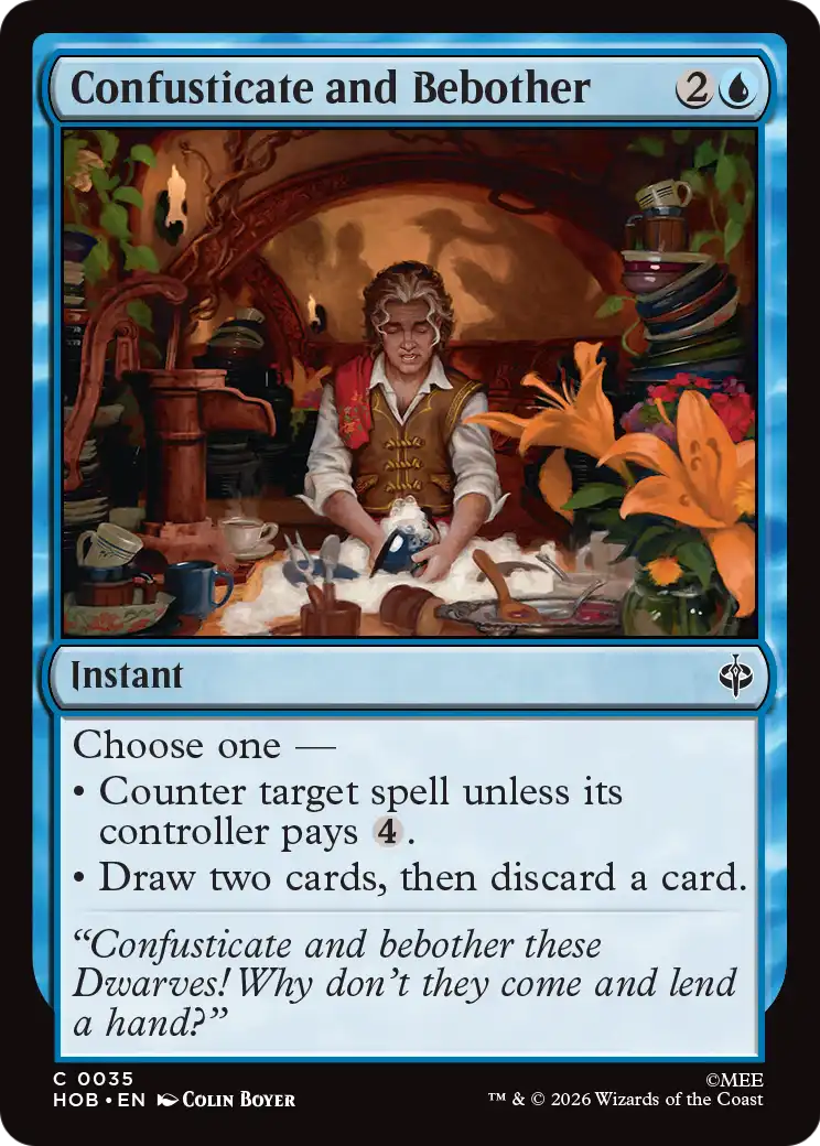 Confusticate and Bebother [The Hobbit] | Card Citadel