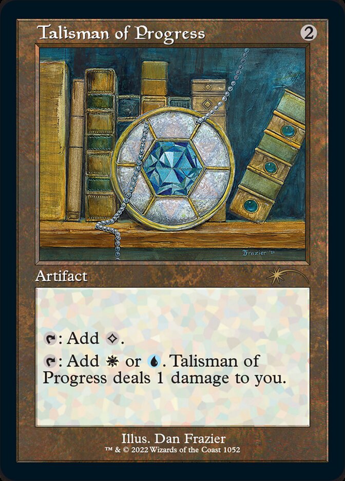 Talisman of Progress (Foil Etched) [Secret Lair Drop Series] | Card Citadel