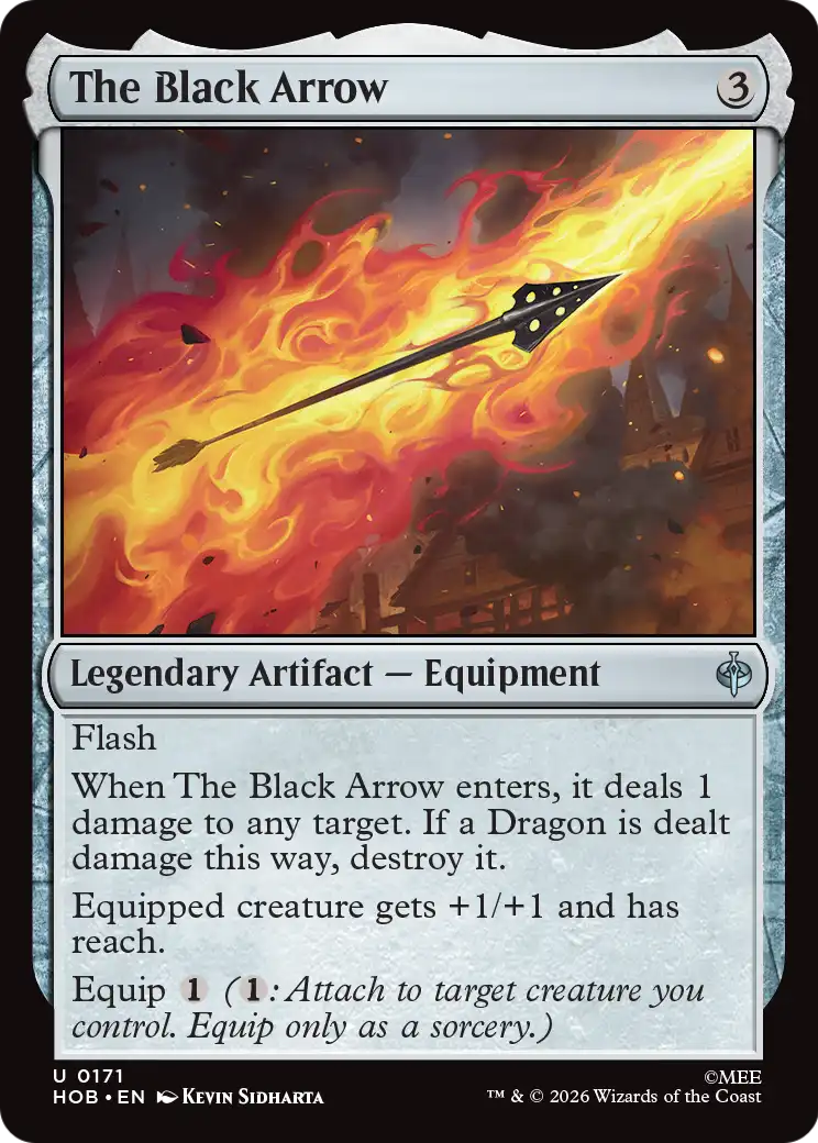 The Black Arrow [The Hobbit] | Card Citadel
