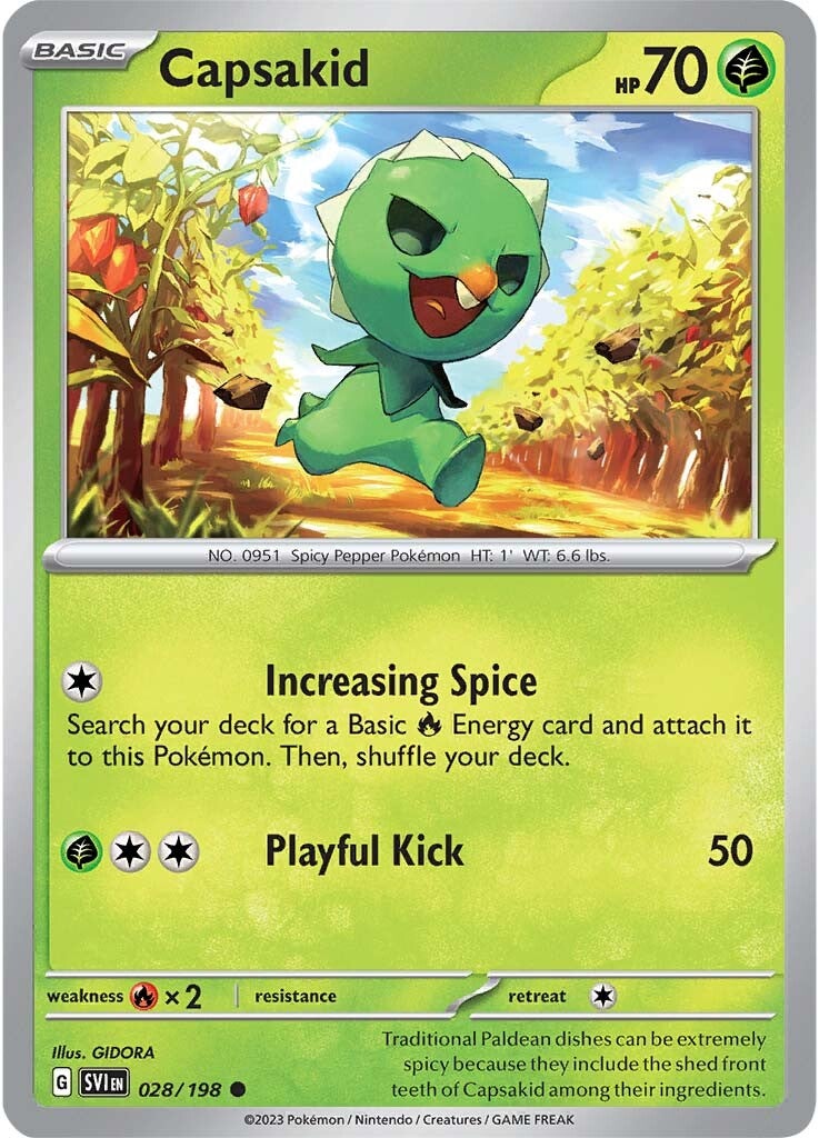 Capsakid (028/198) [Scarlet & Violet: Base Set] | Card Citadel