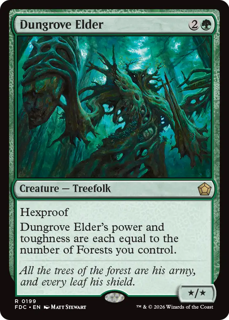 Dungrove Elder [Foundations Commander] | Card Citadel
