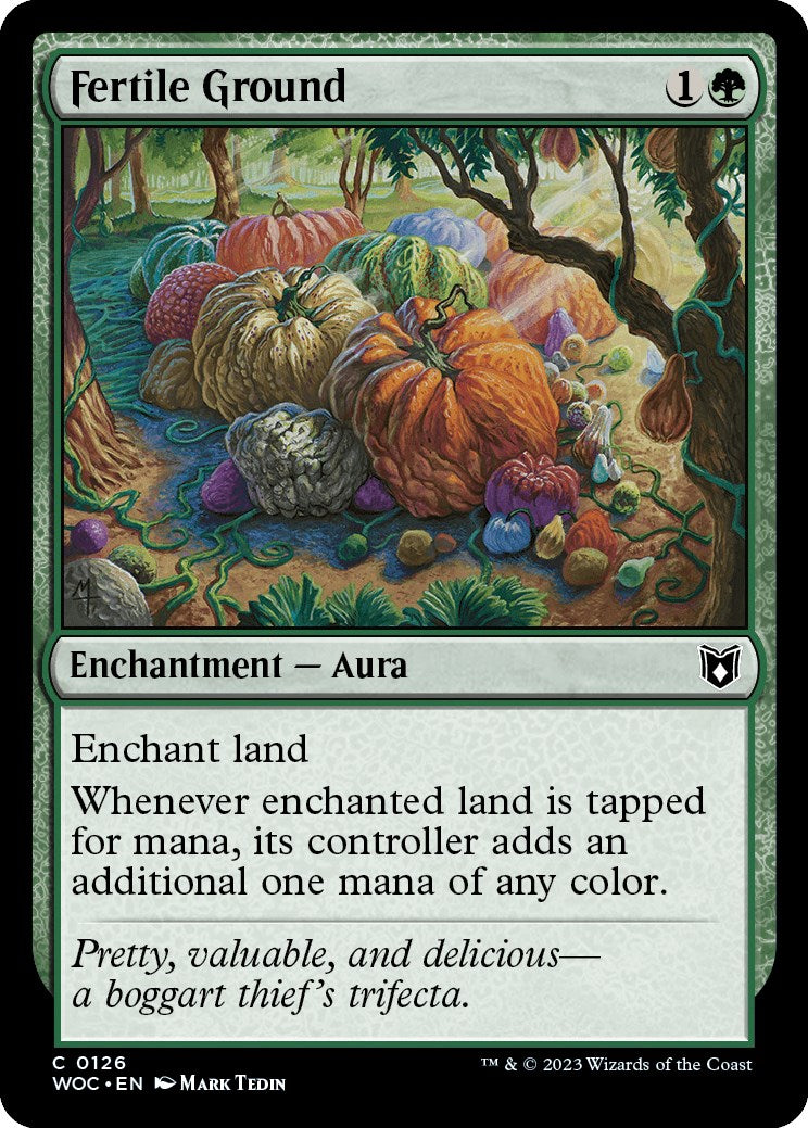 Fertile Ground [Wilds of Eldraine Commander] | Card Citadel