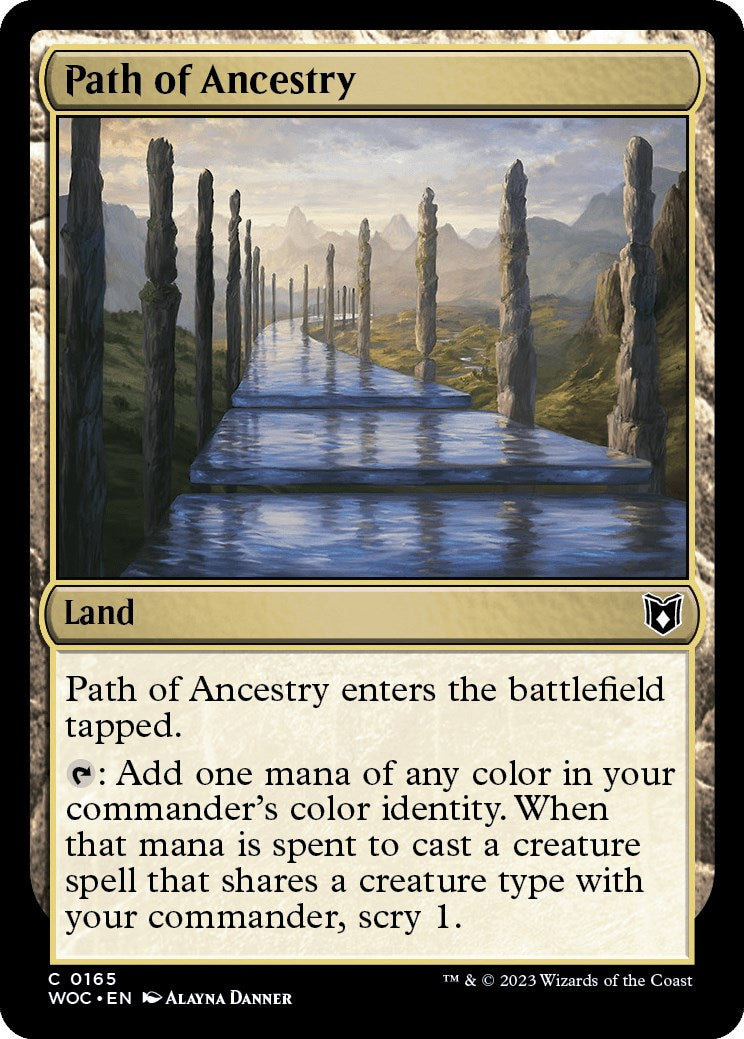 Path of Ancestry [Wilds of Eldraine Commander] | Card Citadel