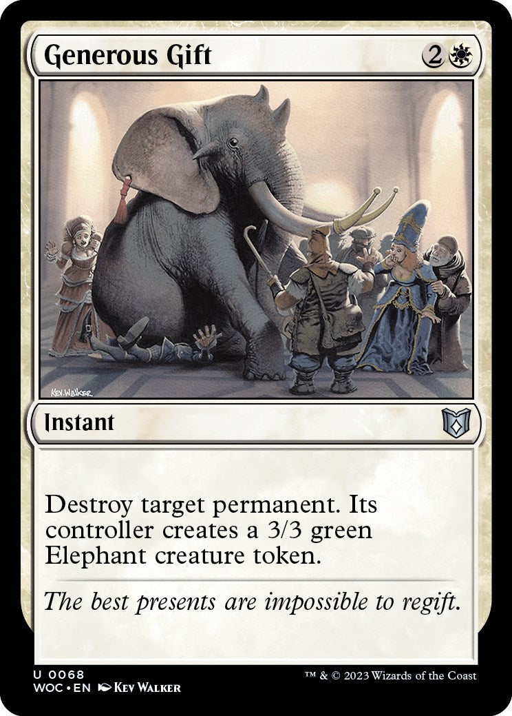 Generous Gift [Wilds of Eldraine Commander] | Card Citadel