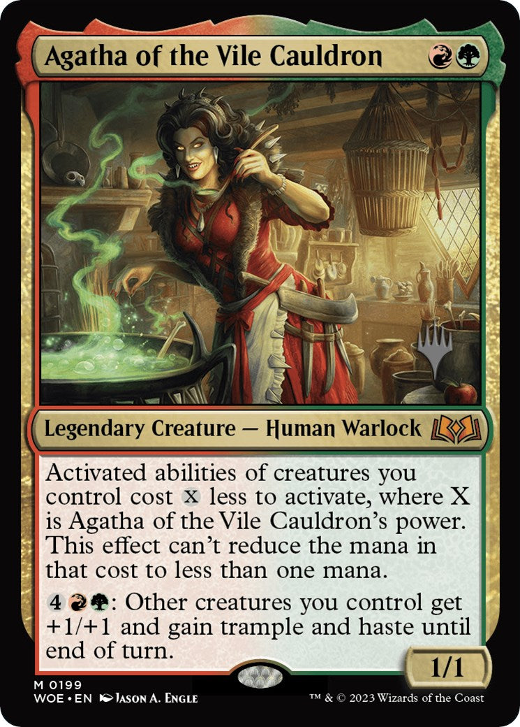 Agatha of the Vile Cauldron (Promo Pack) [Wilds of Eldraine Promos] | Card Citadel