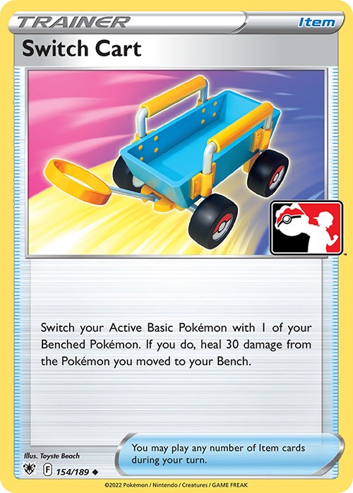 Switch Cart (154/189) [Prize Pack Series Three] | Card Citadel