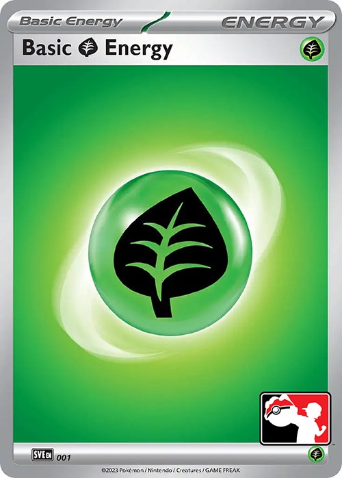 Basic Grass Energy (001) [Prize Pack Series Three] | Card Citadel