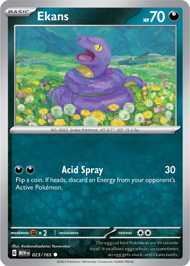Ekans (023/165) [Scarlet & Violet 151] | Card Citadel