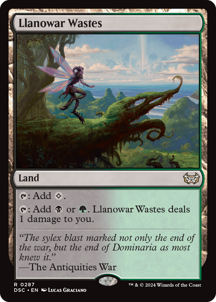 Llanowar Wastes [Duskmourn: House of Horror Commander] | Card Citadel