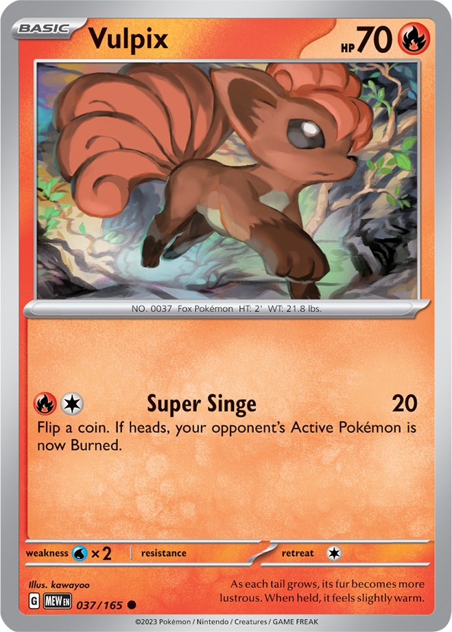 Vulpix (037/165) [Scarlet & Violet 151] | Card Citadel